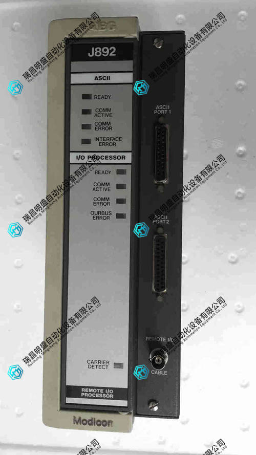 AEG MODICON AS-J892-001處理器模塊