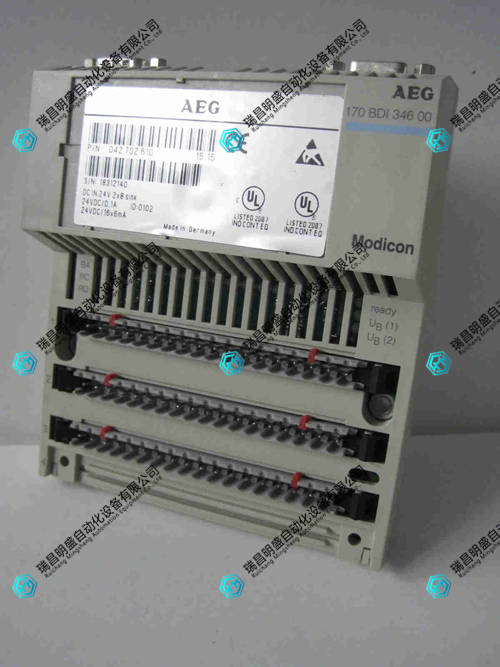  AEG Modicon 170 BDI 346 00輸入模塊